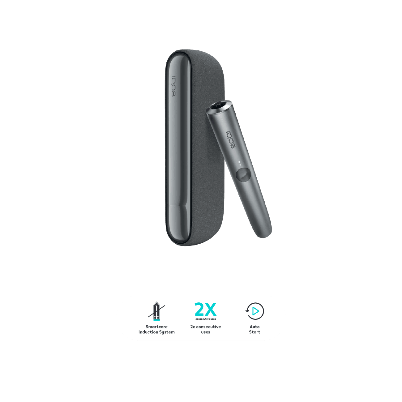 iqos iluma pebble gri renk